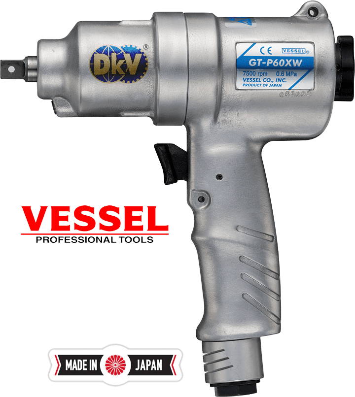 Súng siết bulong Vessel GT-P60XW, Vessel air impact wrench GT-P60XW