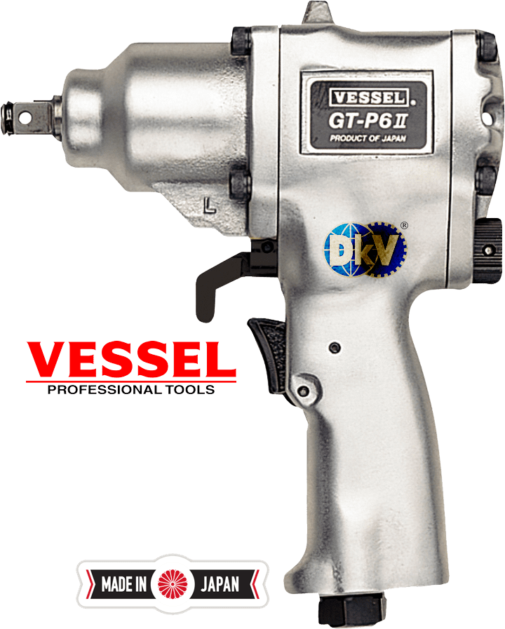 Súng siết bulong Vessel GT-P6II, Vessel air impact wrench GT-P6II