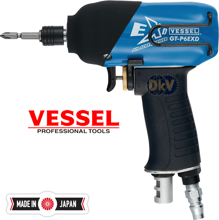 Súng bắn vít khí nén Vessel GT-P6EXD, Vessel air screw driver GT-P6EXD