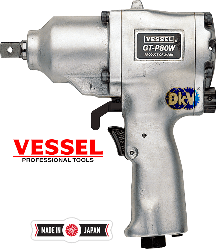 Súng siết bulong Vessel GT-P80W, Vessel air impact wrench GT-P80W