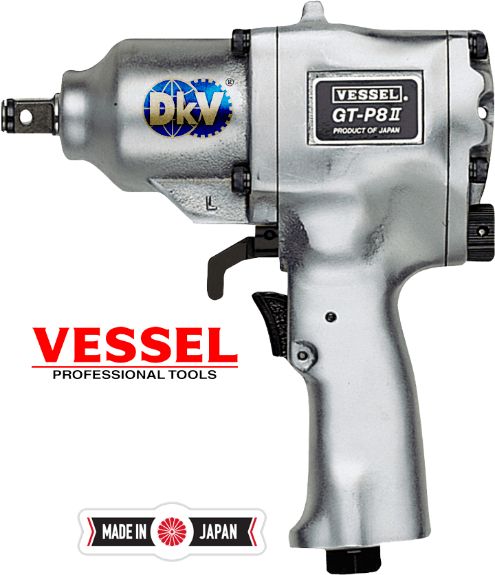 Súng siết bulong Vessel GT-P8II, Vessel air impact wrench GT-P8II