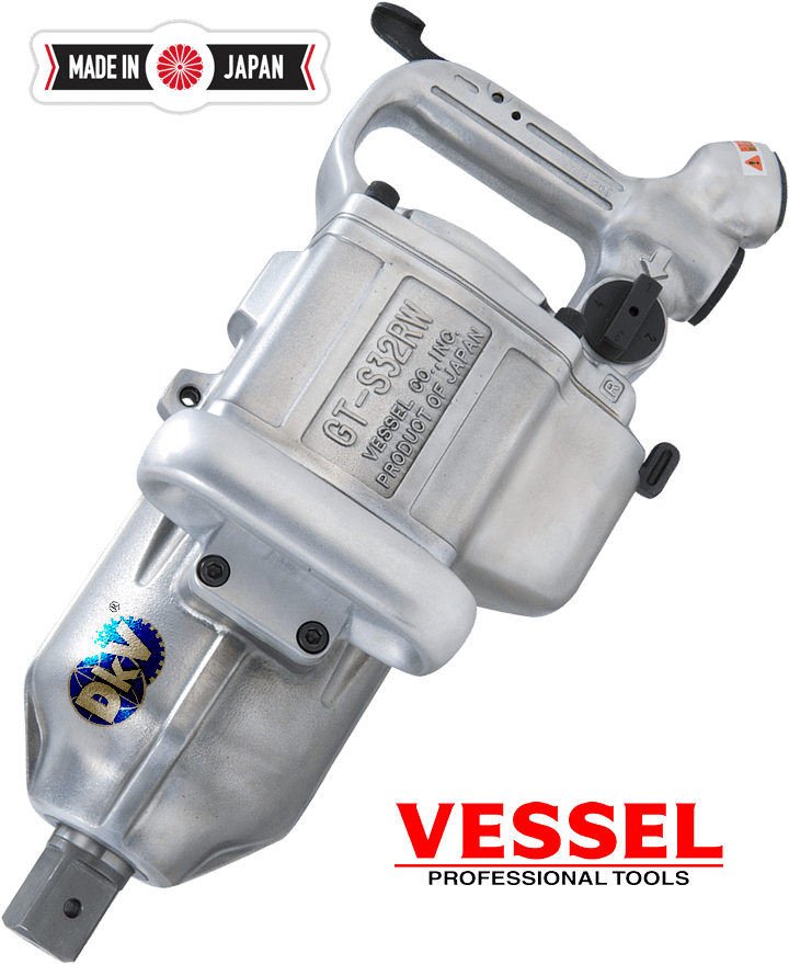 Súng siết bulong Vessel GT-S32RW, Vessel air impact wrench GT-S32RW
