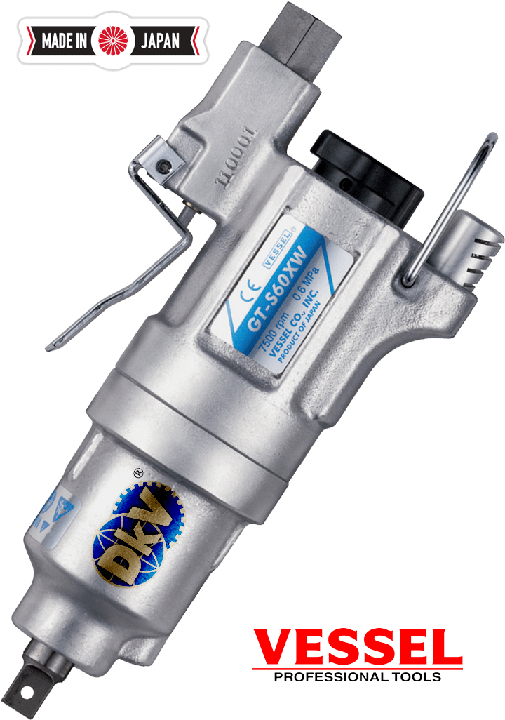 Súng siết bulong Vessel GT-S60XW, Vessel air impact wrench GT-S60XW