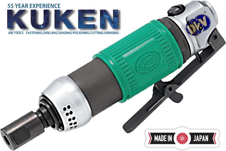Máy mài khí nén Kuken KG-11, Kuken air straight grinder KG-11