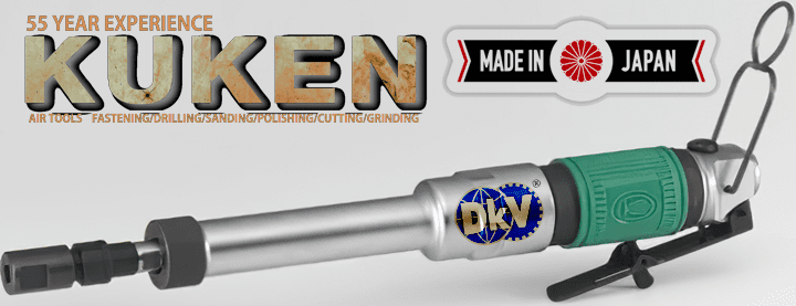Máy mài khí nén Kuken KG-11L, Kuken air straight grinder KG-11L