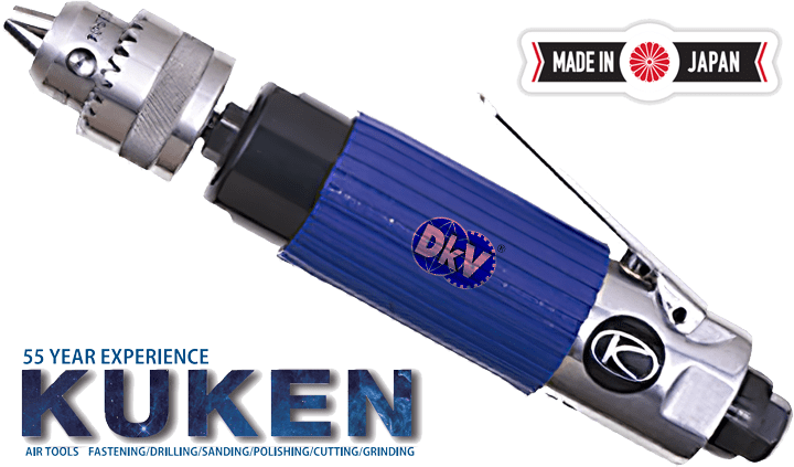 Máy mài khí nén Kuken KG-25T, Kuken air straight grinder KG-25T