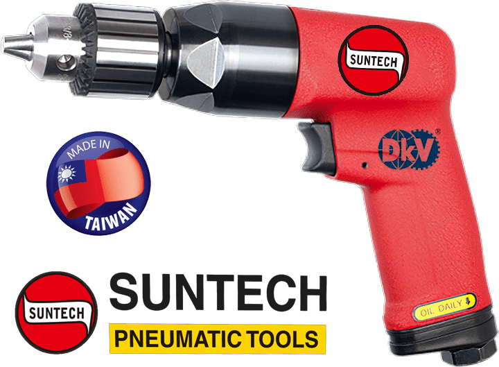 Súng khoan khí nén Suntech SM-7160A-03, Suntech air drill SM-7160A-03