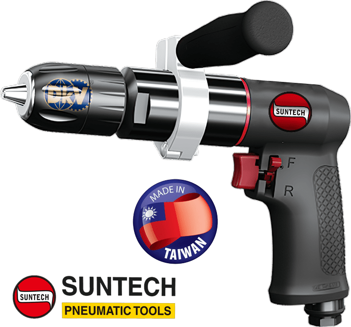 Súng khoan khí nén Suntech SM-77-7500-02, Suntech air drill SM-77-7500-02