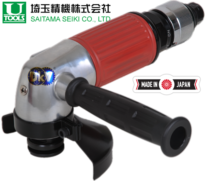 Máy mài góc khí nén Saitama Seiki U-104GL/GR, Saitama air grinder U-104GL/GR