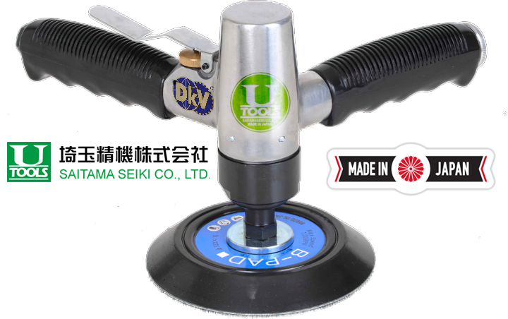 Máy đánh bóng khí nén Saitama Seiki U-85V, Saitama Seiki air sander U-85V