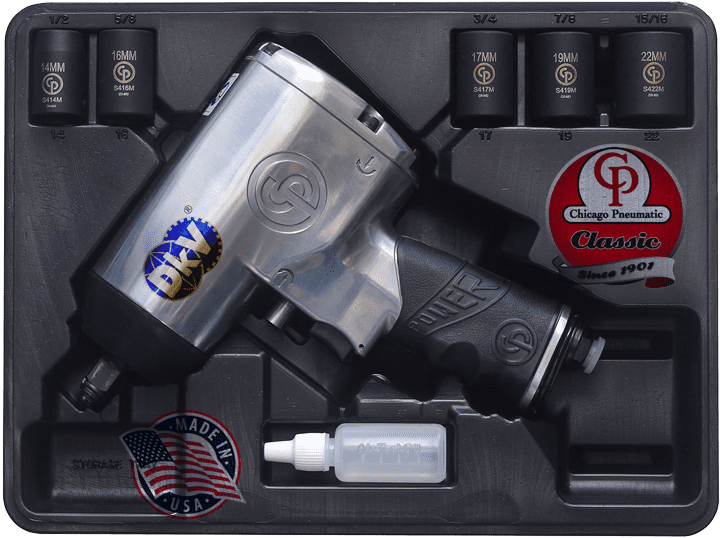 sung siet bulong khi nen chicago Pneumatic CP749 Kit, chicago Pneumatic air impact driver CP749 Kit