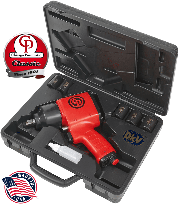 sung siet bulong khi nen chicago Pneumatic CP7620KM, chicago Pneumatic air impact driver CP7620KM