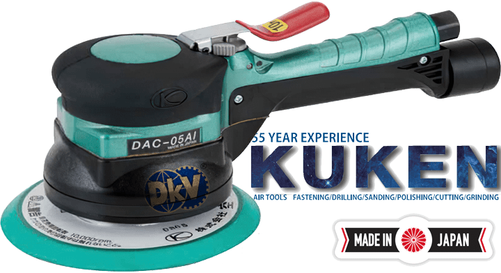 Máy đánh bóng khí nén Kuken DAC-05AI, Kuken air sander DAC-05AI