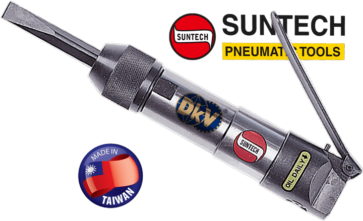 Súng gõ rỉ khí nén Suntech SG-2288, Suntech air  flux chipper SG-2288