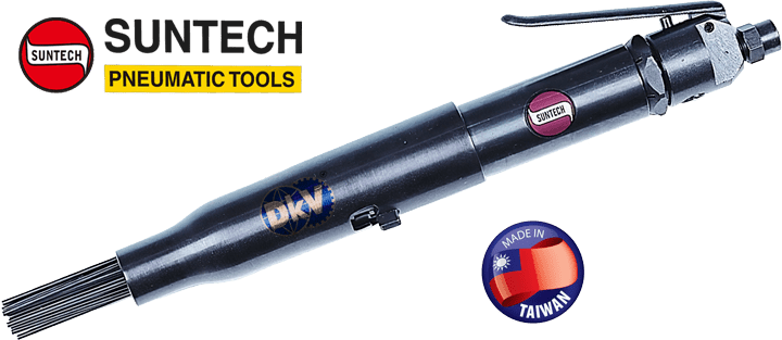 Súng gõ rỉ khí nén Suntech SG-9121NS, Suntech air needle scaler SG-9121NS