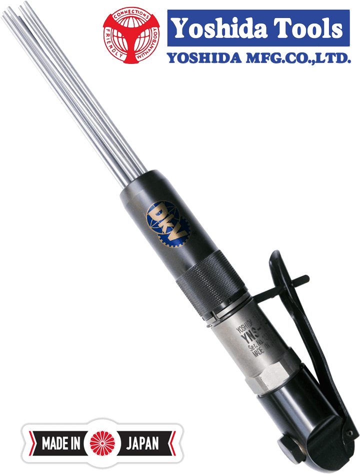 Súng gõ rỉ khí nén Yoshida YNS-1L, Yoshida air needle scalers YNS-1L