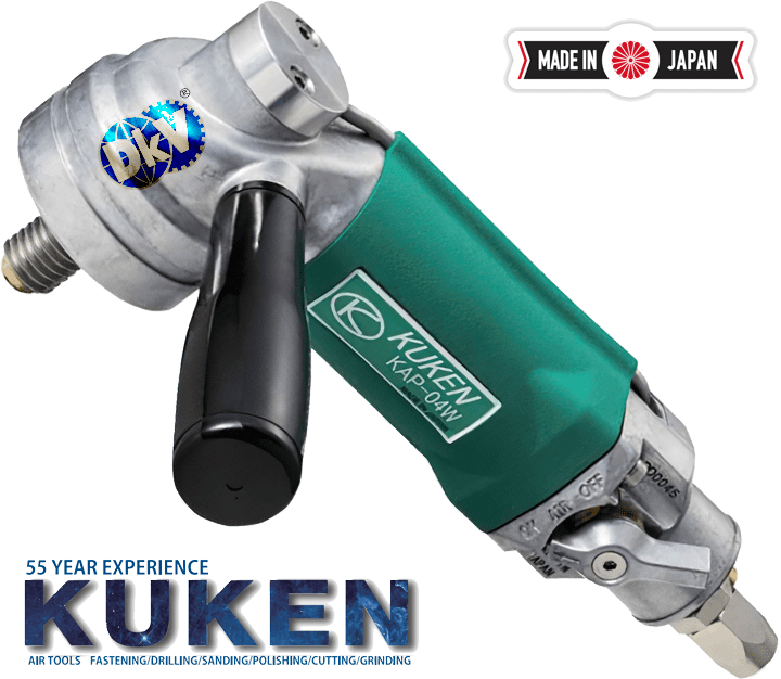 Máy đánh bóng khí nén Kuken KAP-04W, Kuken air sander KAP-04W