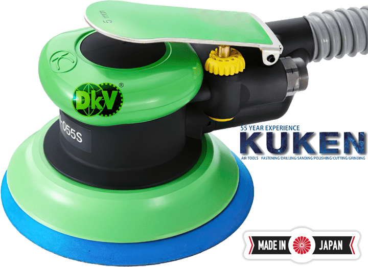 Máy đánh bóng khí nén Kuken KDM-055S, Kuken air sander KDM-055S