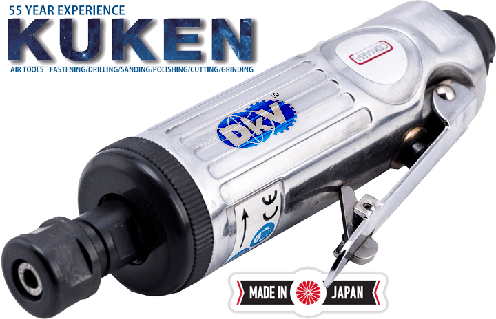 Máy mài dây đai khí nén Kuken KBS-20T, Kuken air belt sander KBS-20T