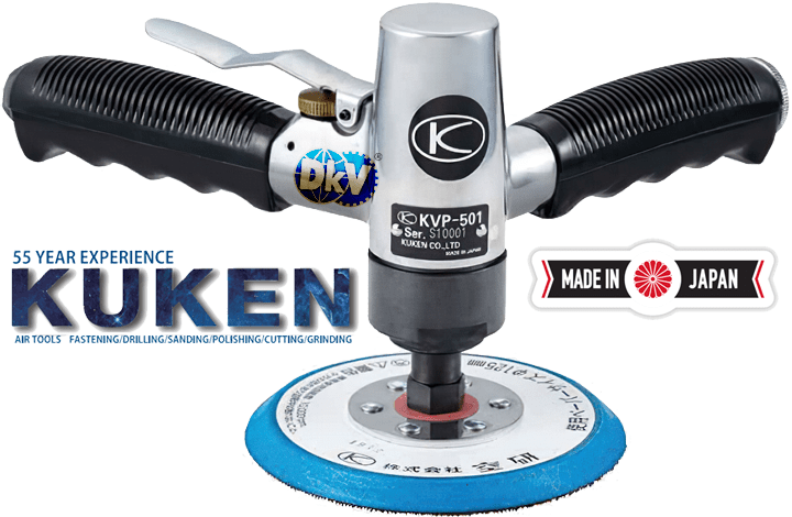 Máy đánh bóng khí nén Kuken KAP-04W, Kuken air sander KAP-04W