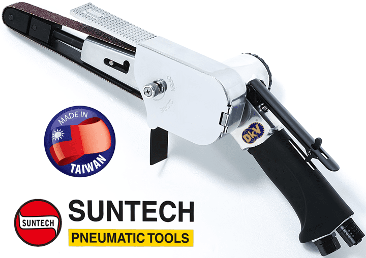 Máy mài dây đai khí nén Suntech SM-6T-6200, Suntech air belt sander SM-6T-6200