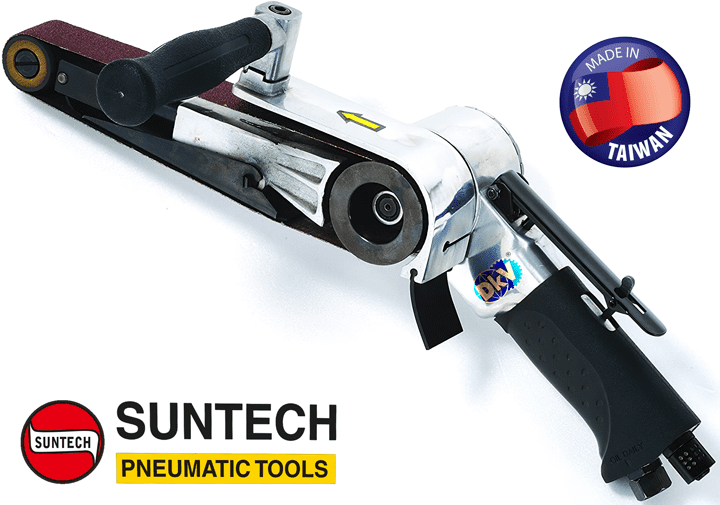 Máy mài dây đai khí nén Suntech SM-6X-6300, Suntech air belt sander SM-6X-6300