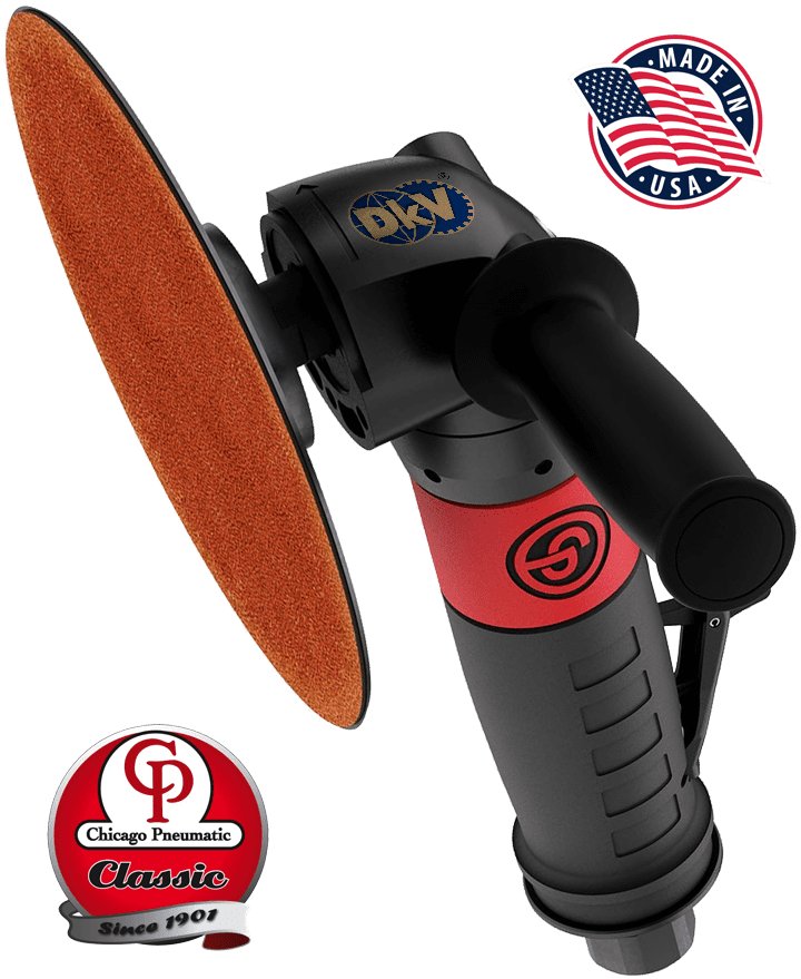 Máy chà nhám khí nén Chicago Pneumatic CP3550-085AA, Chicago Pneumatic Rotary sander CP3550-085AA