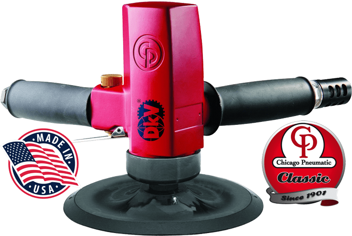 Máy chà nhám khí nén Chicago Pneumatic CP7265S, Chicago Pneumatic Rotary sander CP7265S
