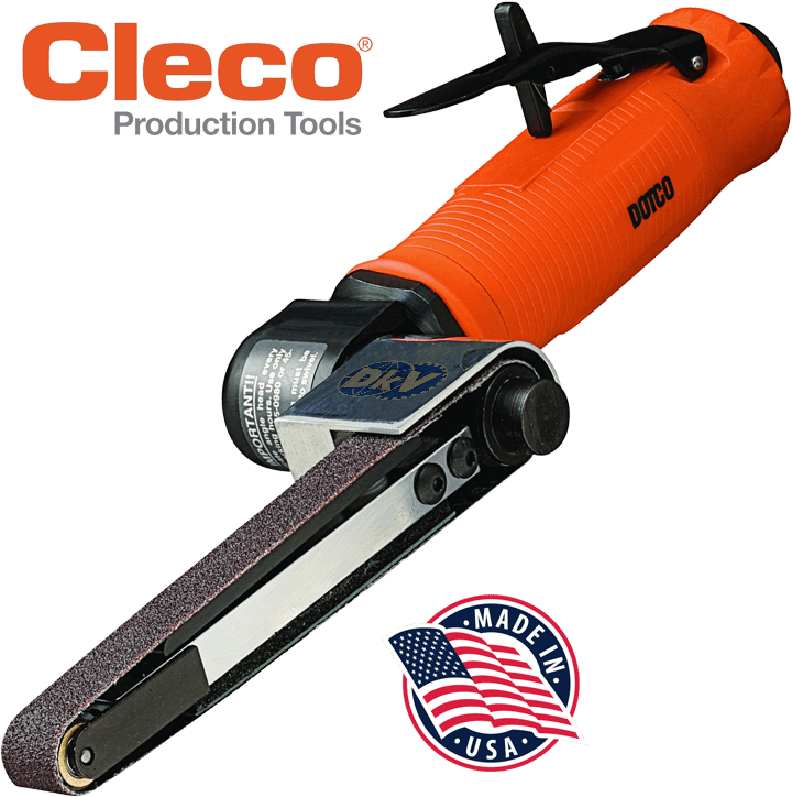 Máy mài dây đai khí nén Cleco 12LF280-36B2, Cleco air belt sander 12LF280-36B2