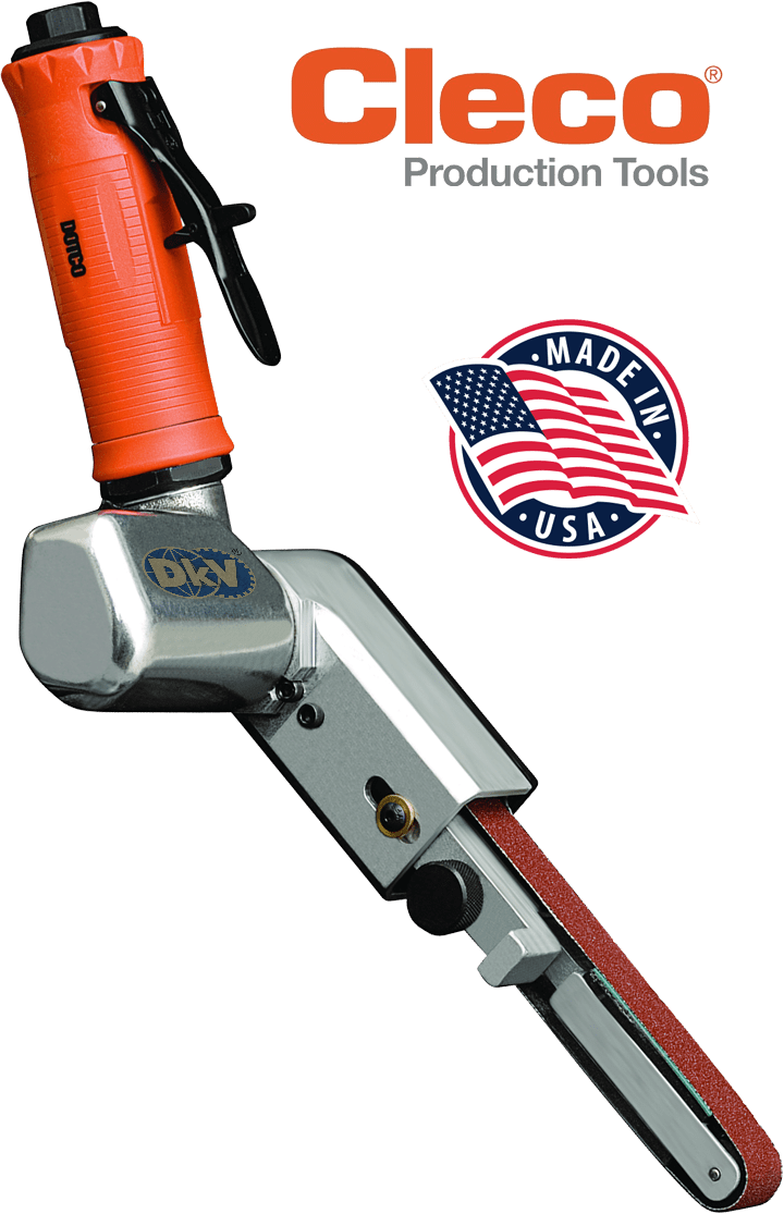 Máy mài dây đai khí nén Cleco 12L2384-B1, Cleco air belt sander 12L2384-B1