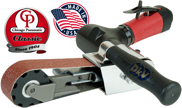 may mai day dai khi nen chicago pneumatic CP5080-5220H18, chicago pneumatic belt sanders CP5080-5220H18