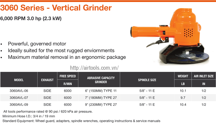 Máy mài khí nén Cleco MP4424, Cleco air die grinder MP4424