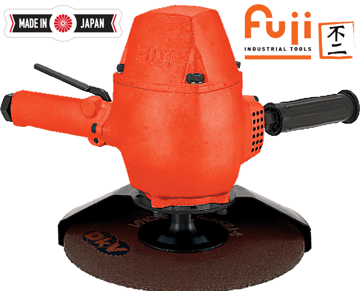 Máy mài góc khí nén Fuji FV-9BH-1M N, Fuji air angle grinder FV-9BH-1M N