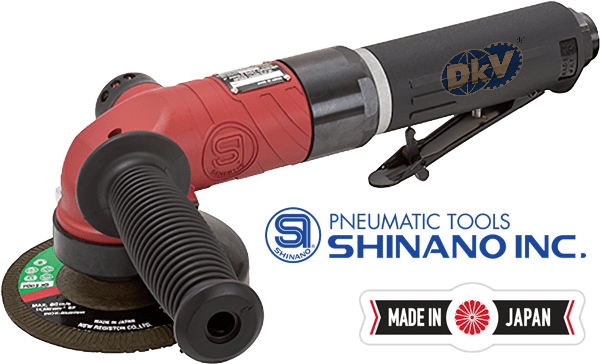 Máy mài khí nén Shinano SI-AG4-E2L, Shinano air angle grinder SI-AG4-E2L: