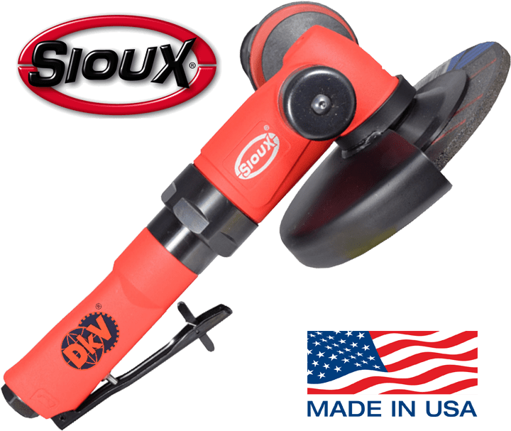 Máy mài góc khí nén Sioux AG16D106, Sioux air angle grinder AG16D106