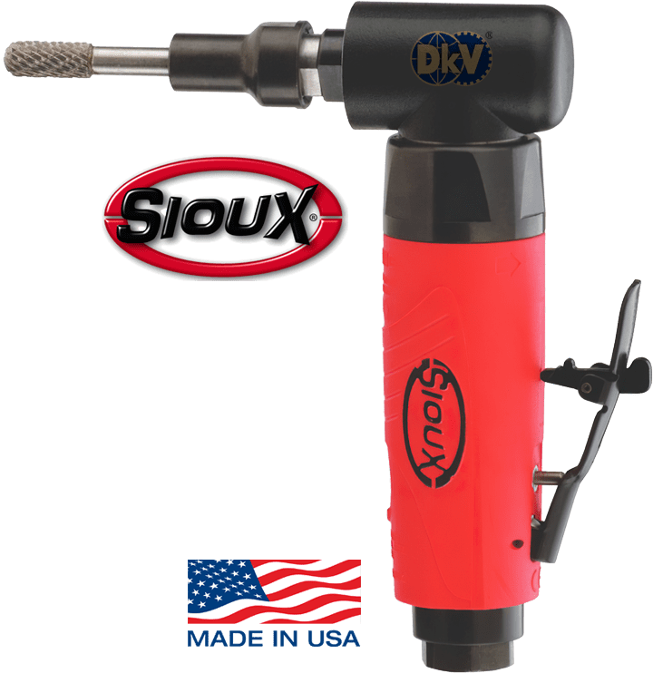 may mai goc khi nen sioux SAS03S122-20, sioux air angle grinder SAS03S122-20