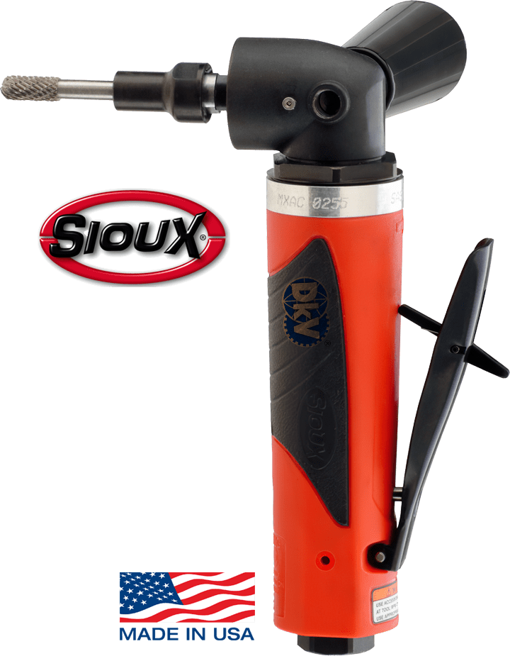 may mai goc khi nen sioux SAS10A122-20, sioux air angle grinder SAS10A122-20