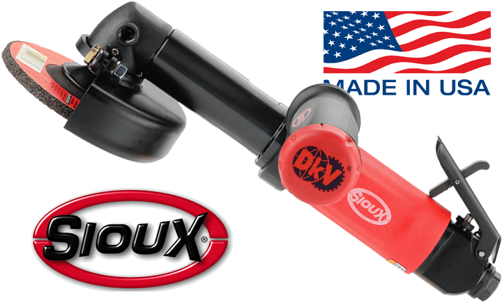 Máy mài góc khí nén Sioux SWGA1AX1245G, Sioux air angle grinder SWGA1AX1245G