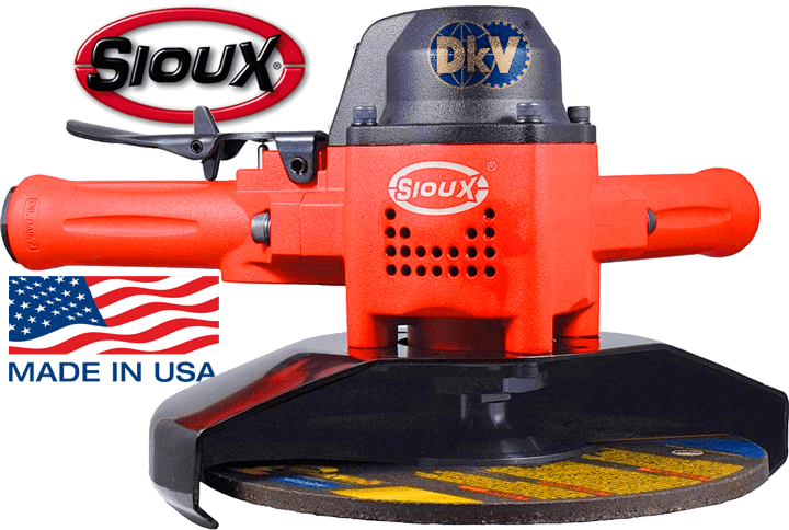 may mai dung khi nen sioux VG40D609 , sioux air vertical wheel grinder VG40D609 