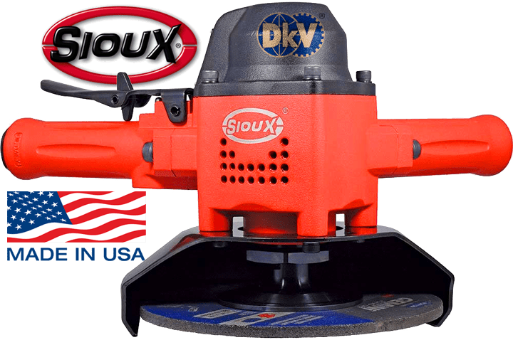may mai dung khi nen sioux VG40D607 , sioux air vertical wheel grinder VG40D607 