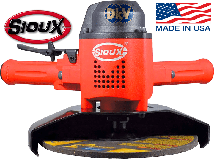 may mai dung khi nen sioux VG50D609 , sioux air vertical wheel grinder VG50D609 