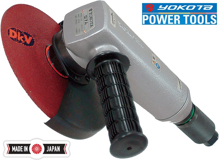 Máy mài góc khí nén Yokota G7A, Yokota air disc grinder G7A