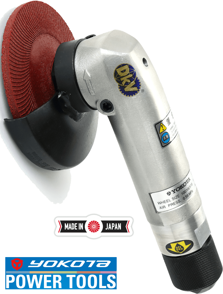 Máy mài góc khí nén Yokota G4-SA, Yokota air disc grinder G4-SA:
