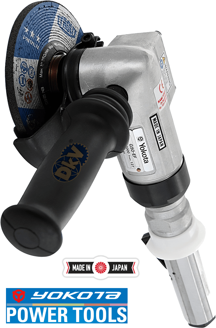 Máy mài góc khí nén Yokota G40-EF, Yokota air disc grinder G40-EF