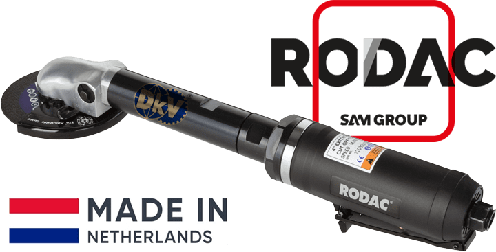 may mai goc khi nen rodac RC261 , rodac air angle grinder RC261 