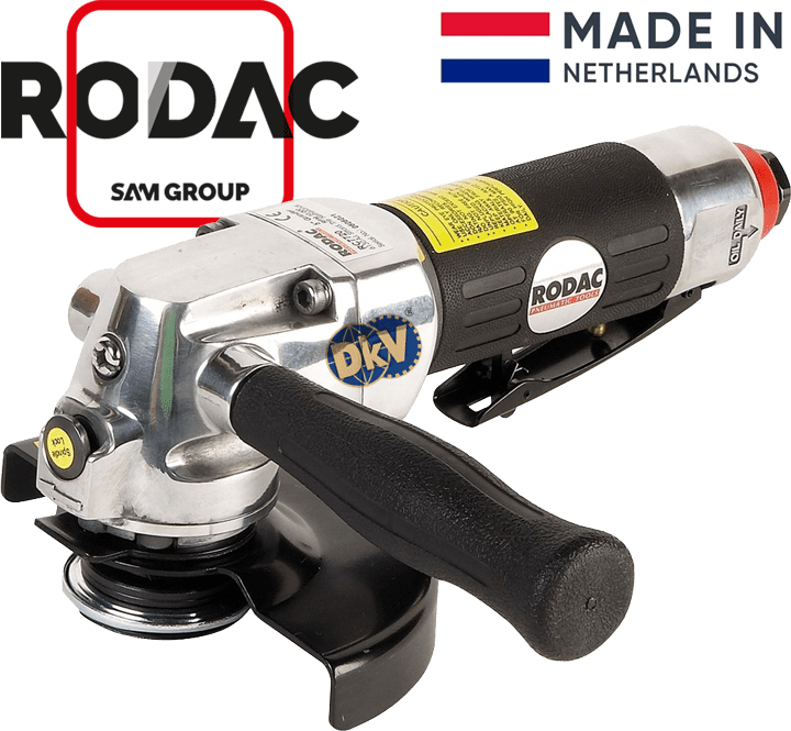 may mai goc khi nen rodac RC7720 , rodac air angle grinder RC7720