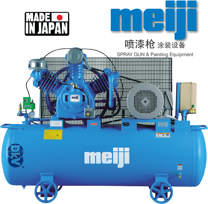 may nen khi meiji GK-110D, meiji air compressor power GK-110D