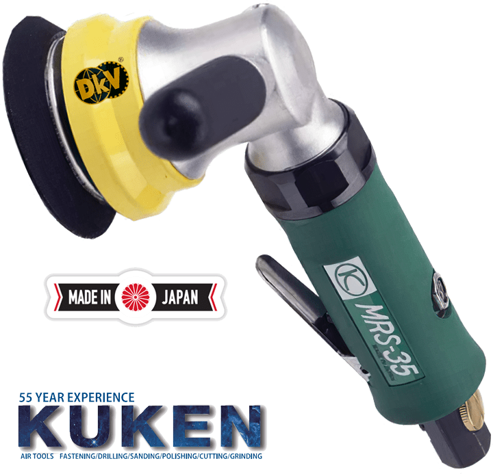 Máy đánh bóng khí nén Kuken MRS-35, Kuken air sander MRS-35