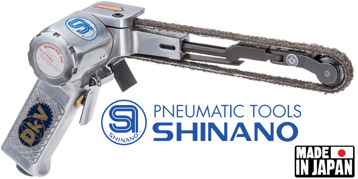 may mai day dai khi nen shinano si-2700L , shinano air belt sander si-2700L