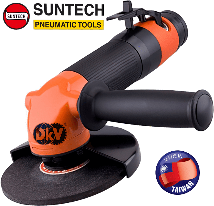 Máy mài góc khí nén Suntech SM-5D-6410/38, Suntech air angle grinder SM-5D-6410/38